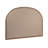 Oak & Linen Arch King Size Headboard-2124893139