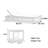 Outdoor Lounge Chair With Aluminum Frame Outdoor Chaise Lounge Set , Cushion Included