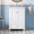 Bathroom Vanity with Ceramic Sink, Soft Closing Doors and Drawer-1358562465