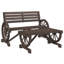Wicker 3 - Person Garden Lounge Set