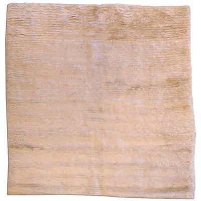 Antique One-of-a-Kind Rectangle 4'4" x 4'6" Hand Knotted Area Rug