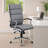 Dave Tall Executive Swivel Armchair, Chrome Finish, Gray Vinyl-117561313