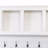 Farmhouse Wooden Style Hall Tree With 6 Hooks-1629220516