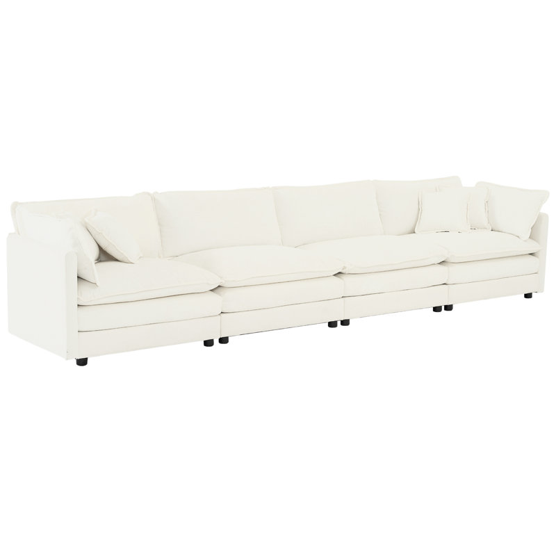 Comfy 4 Chenille - Spacious Seating Couch Comfortable Solution
