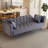 Soft and cosy tufted upholstered Futon Sofa