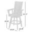 Swivel 29.25" Teak Patio Bar Stool-50287953