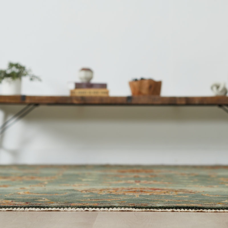 Hand Knotted Oriental Area Rug, Rectangle 12' x 15'