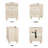Lysiane Modern TV Stand, 3-In-1 Entertainment Center TV Console W/ Storage Cabinets & Charging Station, Media TV Cabinet W/ Open Shelf For Living & Bedroom-151322349