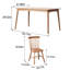 Table rectangulaire en bois massif domestique simple-130791486-130791488
