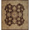 6x9 Brown Hand-Knotted Wool Floral Mandala Classic Traditional Modern Contemporary Carpet Rug