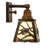6" Wide Spruce Pine Wall Sconce