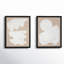 Gallman en blanc par Michael Kempen - Ensemble de 2 reproductions de cadres photo-559258212-559258215
