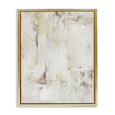 Cadre naturel flottant abstrait naturel, design par Victoria Barnes