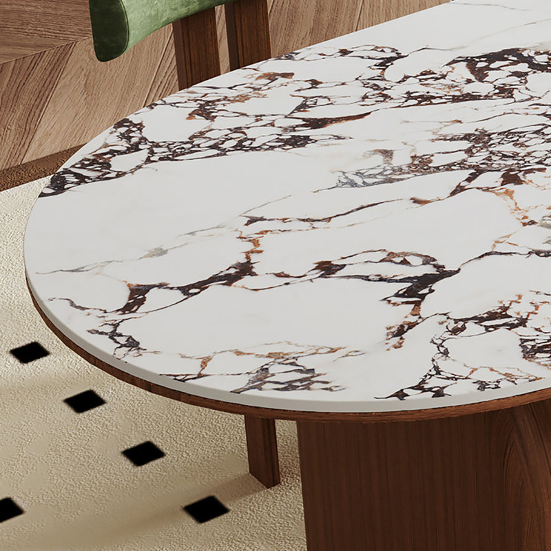 Table de salle à manger French Vintage, H 29,5 po x L 55,1 po x l 31,5 po