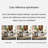 Modern simple rectangular dining table and chairs-111170135