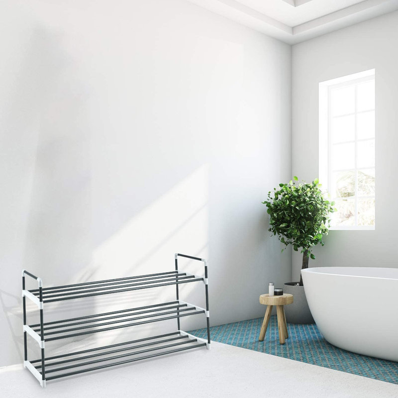 15 Pair Stackable Shoe Rack