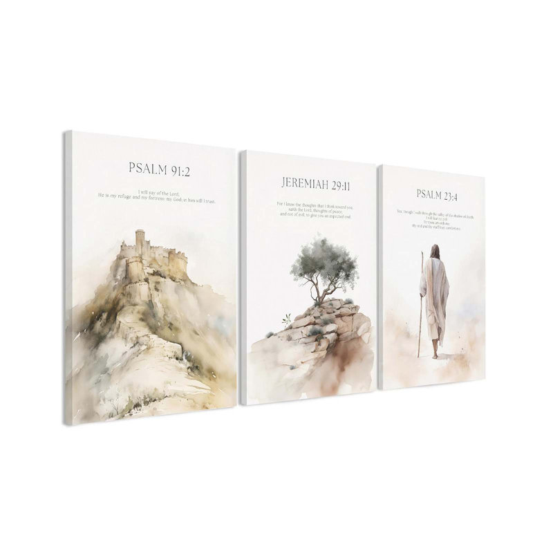 3 Piece Wrapped Canvas Print