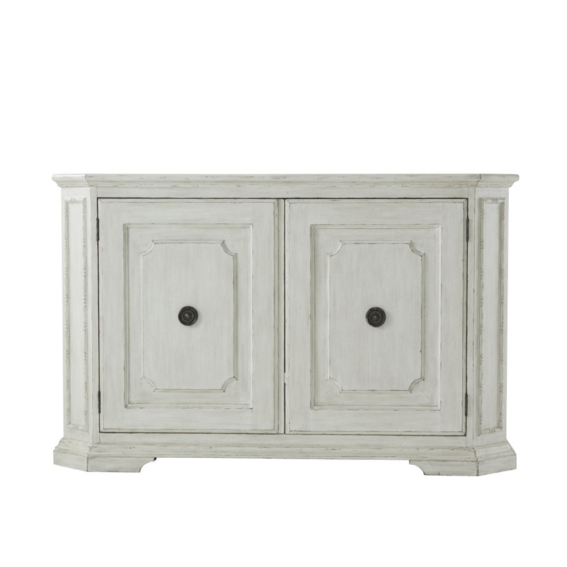 Tavel 65'' Nora Finish Solid Wood Sideboard Inspired by Gustav's Era