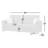 Annalice 88 in. Fabric Upholstered 3-Seater Twin 3-in-1 Sleeper Sofa Bed with Storage-1084362815