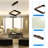 1 - Light Natural LED Unique/Statement Pendant