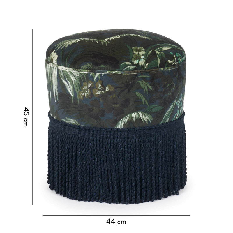 Limerence Round Standard Ottoman
