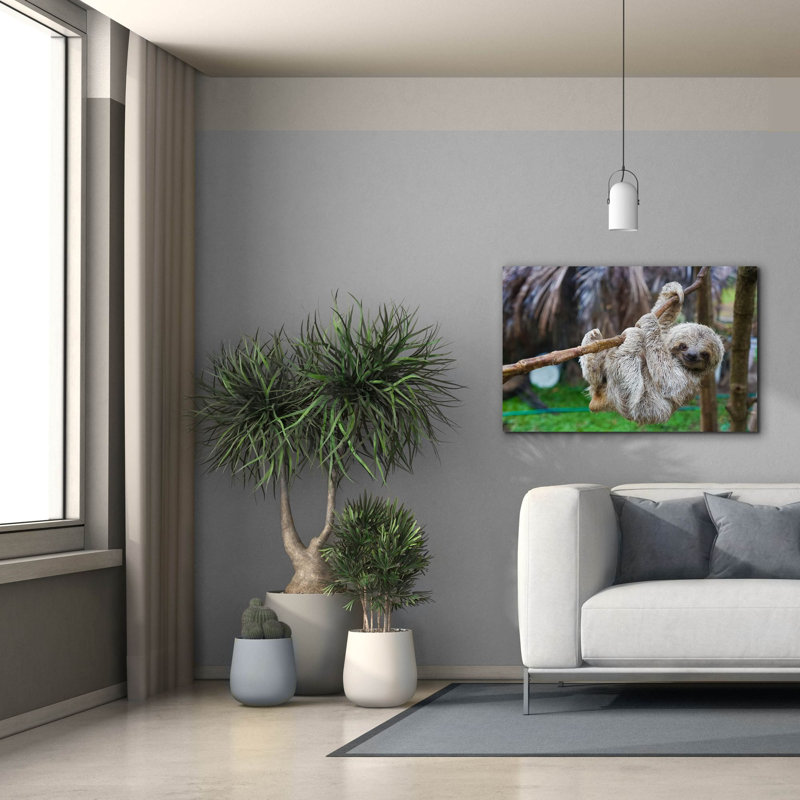 «Baby Sloth» par Epic Graffiti Portfolio, H 26 po x l 40 po x P 1,5 po