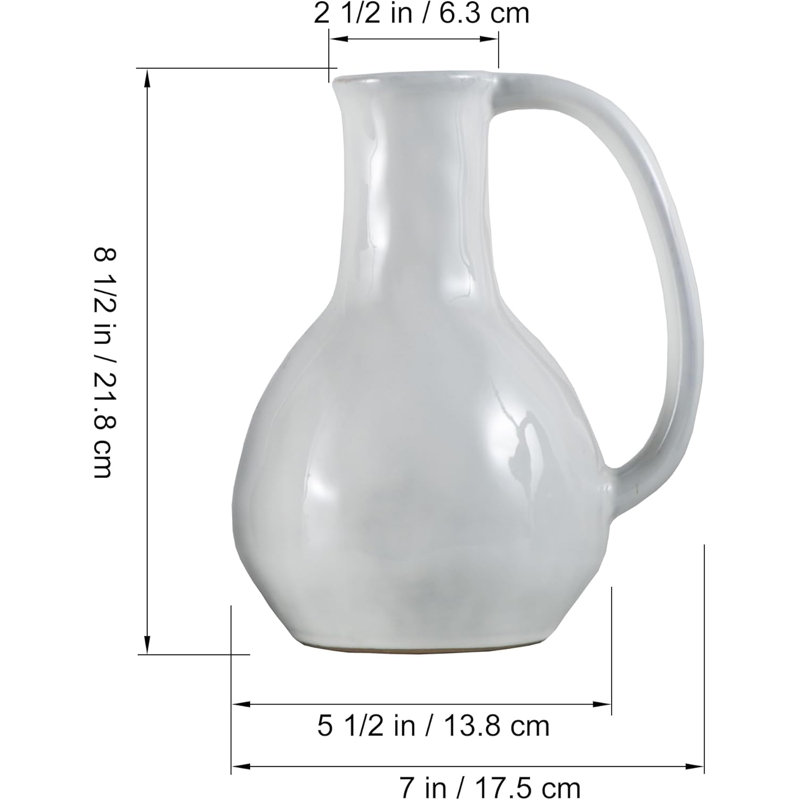White Ceramic Vase