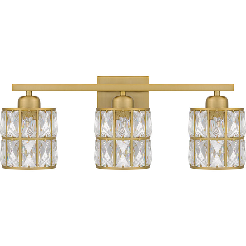 Éclairage pour meuble-lavabo à 3 lumières à intensité variable Gibson