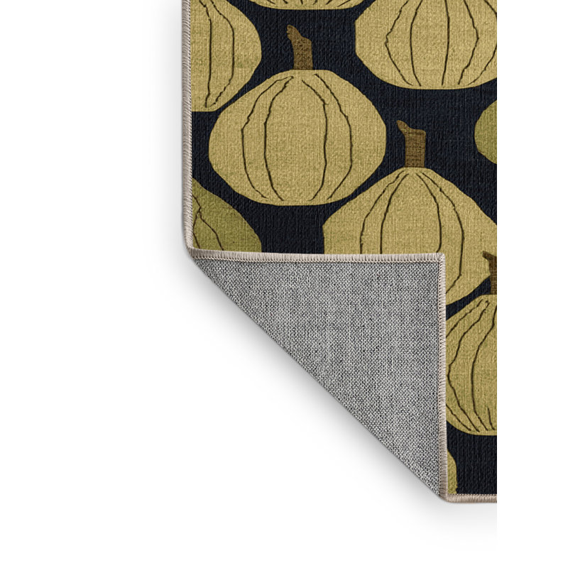  Tapis lavable aux fruits Kadota, Rectangle 2 pi x 3 pi