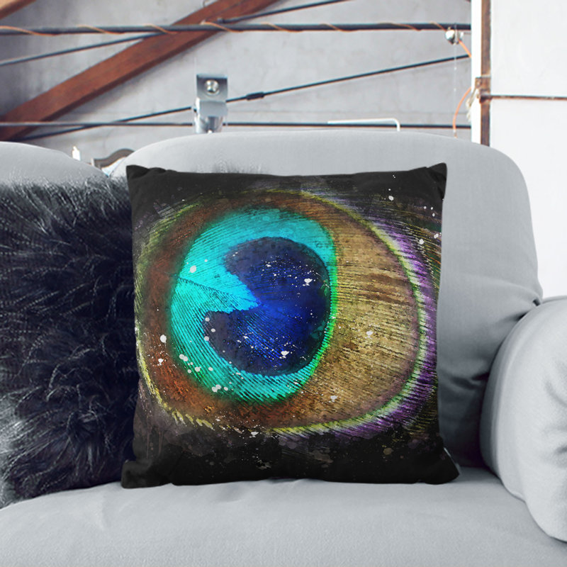 Square Cushion, 40cm H x 40cm W x 15cm D, Stone