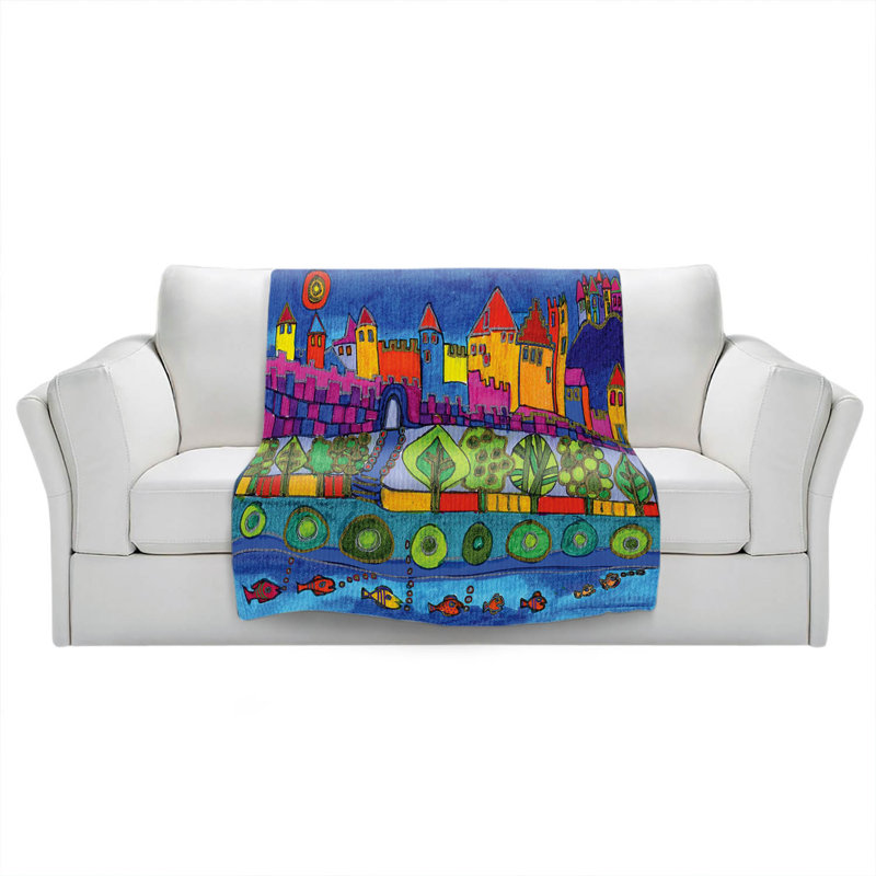  Couverture douce en sherpa, 51 po x 60 po