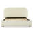 Arden Upholstered Bed in Beige-183447260