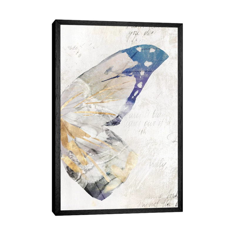 Butterfly Effect III by Isabelle Z - Print on Canvas, 152.5 cm H x 101.5 cm W, Black Framed
