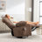 Massage Rocker Recliner Chair Rocking Chairs For Adults Oversized With 2 Cup Holders, USB Charge Port Soft Features A Manual Massage And Heat-1604400801