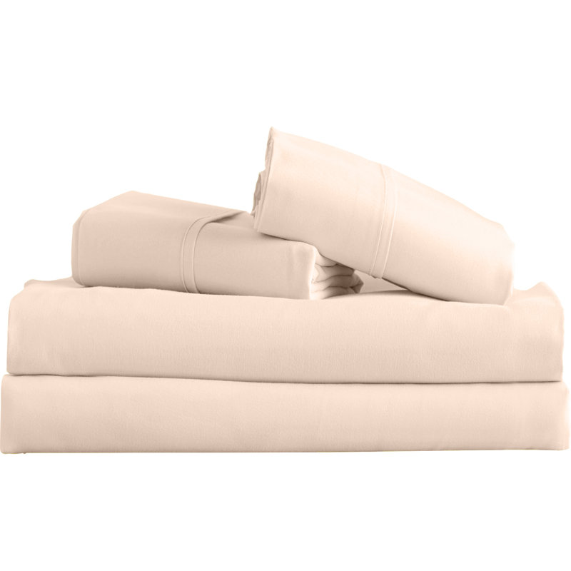 Ensemble de draps Signature Series, Ensemble de draps pour lit double + un drap-housse, Ivoire