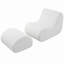 Chaise d'appoint avec repose-pieds-1182319888
