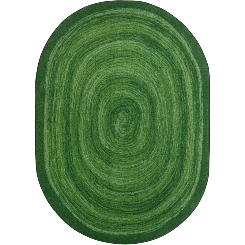Tapis Feeling Fun par Joy Carpets, Ovale 5 pi 4 po x 7 pi 8 po