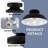 1-Light Industrial Semi Flush Mount Ceiling Light-503674467