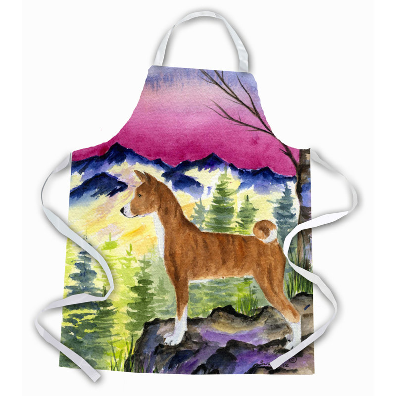 No Pattern Bib Apron