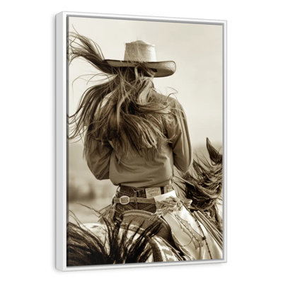 Sepia Cowgirl