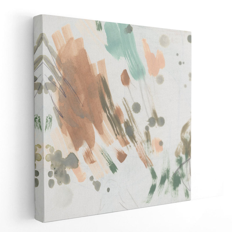 Terra Rain I - reproduction d'art sur toile, H 20 po x l 20 po