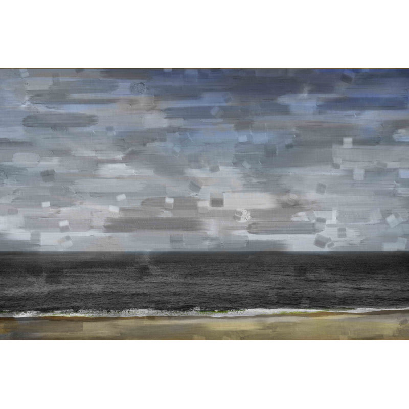 «Lido Key», reproduction d'art sur toile tendue, H 30 po x l 45 po x P 1,5 po