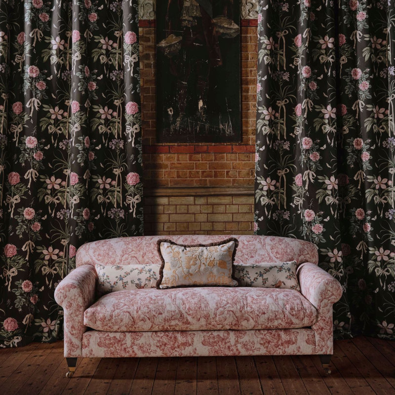 Giles Deacon Mydsomer Pickings Fabric, Linen/Chalk
