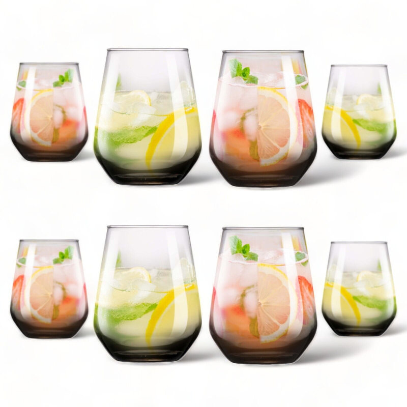 Nyshea 450ml Drinking Glass Set