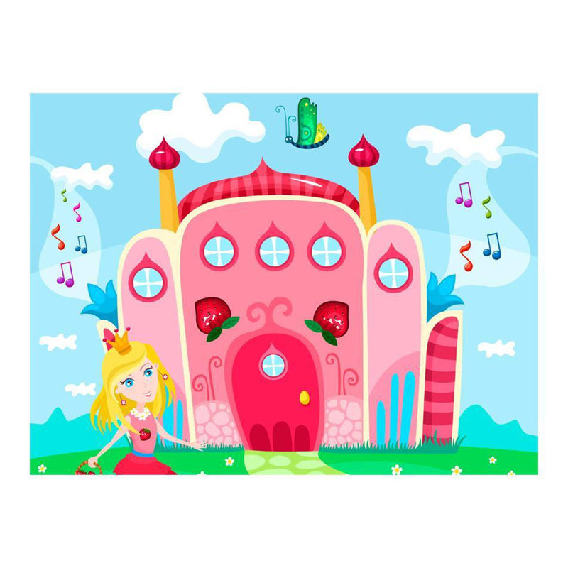Murale Château Ferihan, L 121 po x l 157 po