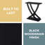 Arbri 31.25" Criss-Cross Console Table-2083558216