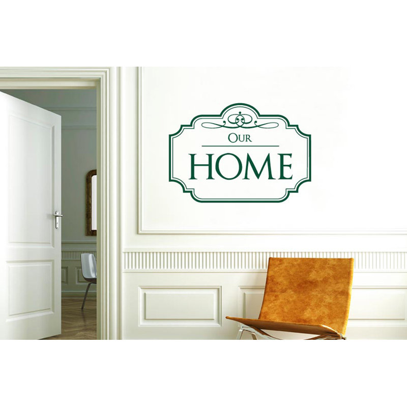Non-Wall Damaging Wall Decal, Medium, Dark Green