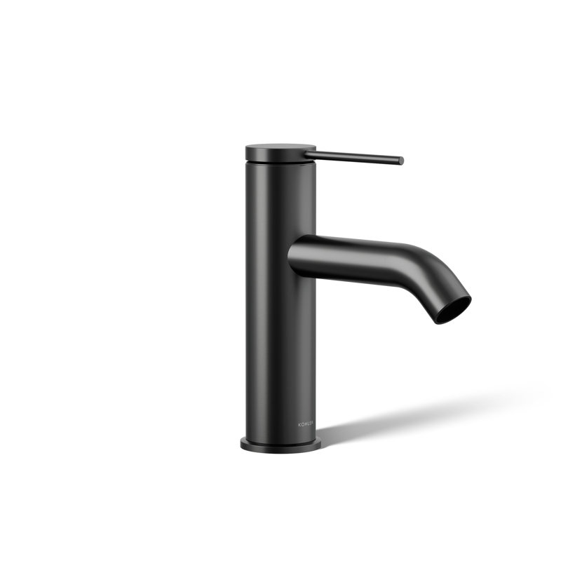 Robinet de lavabo de salle de bain monocommande Composants, Noir mat