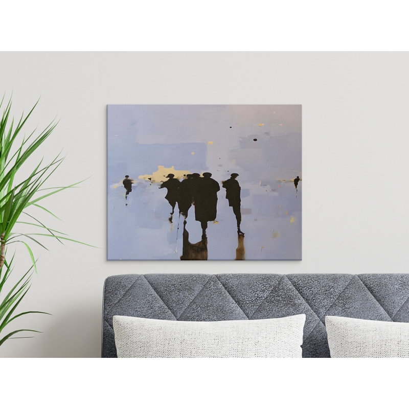 1 Piece Wrapped Canvas Wall Art Set, 20x10