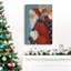 Santa's Ready - reproduction sur toile tendue-582707350